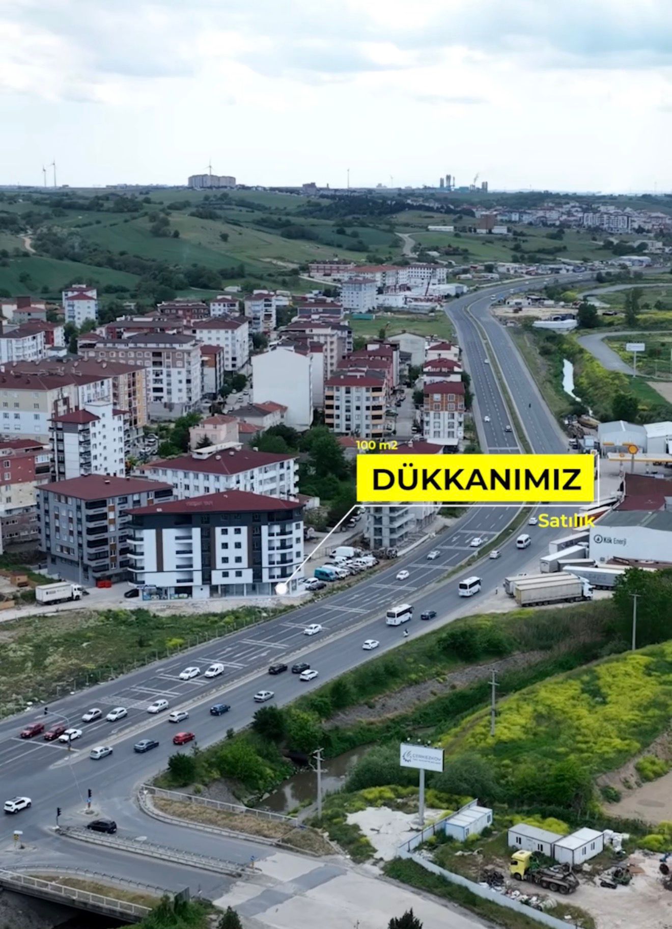 ÇERKEZKÖY SATILIK DÜKKAN CADDE CEPE - VAR Gayrimenkul
