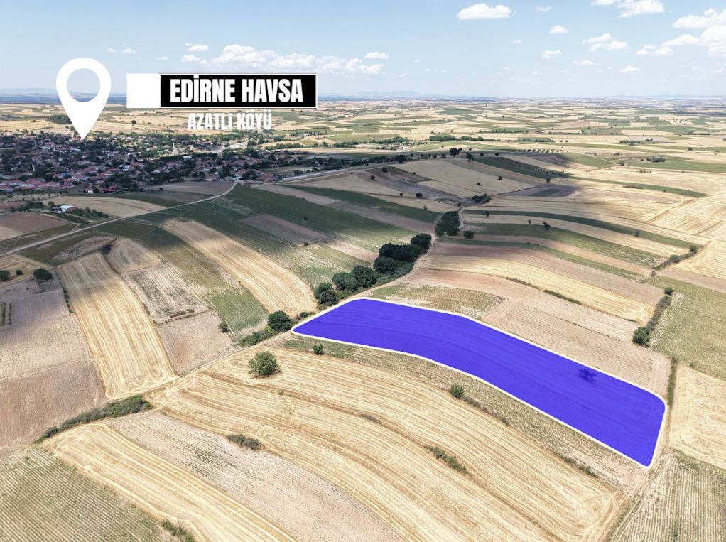 EDİRNE SATILIK TARLA - VAR Gayrimenkul