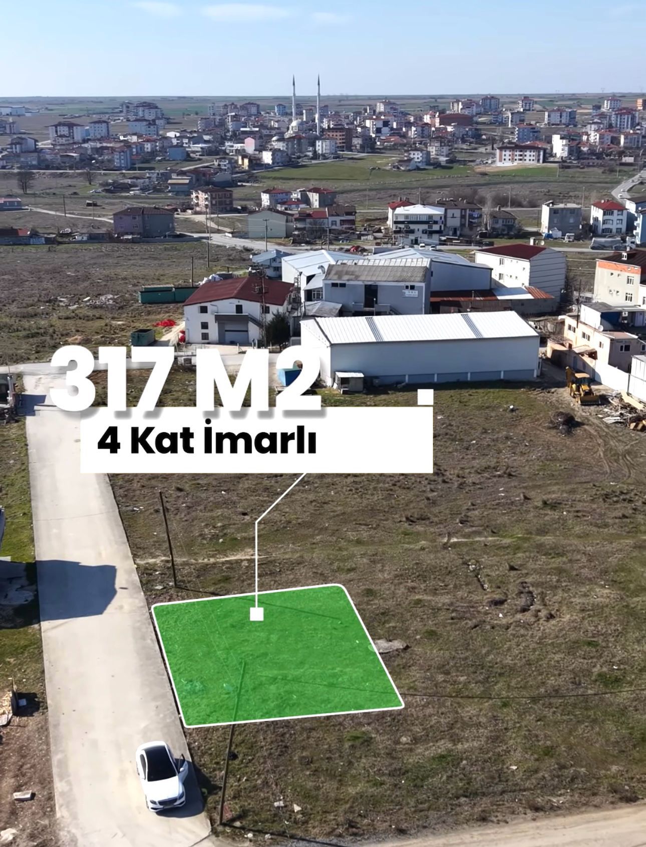 KAPAKLI KARAAĞAÇ MAHALLESİ SATILIK ARSA - VAR Gayrimenkul