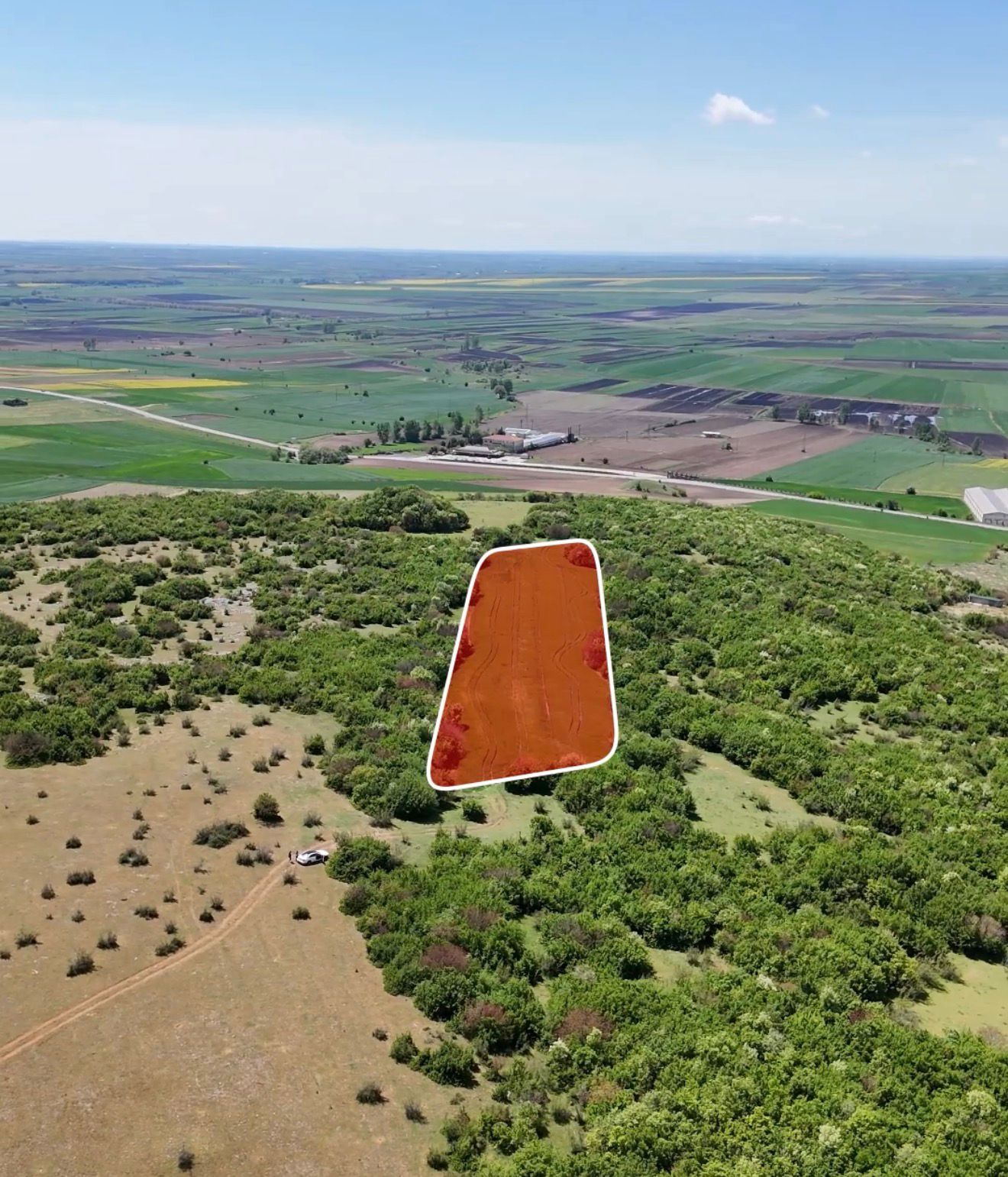 VİZE OKÇULAR MAHALLESİ SATILIK TARLA - VAR Gayrimenkul